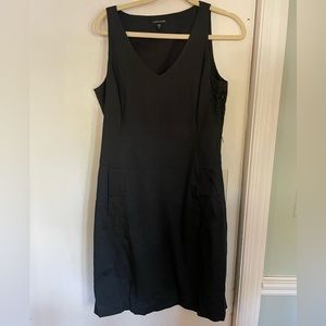 Eileen Fisher linen blend sheath dress